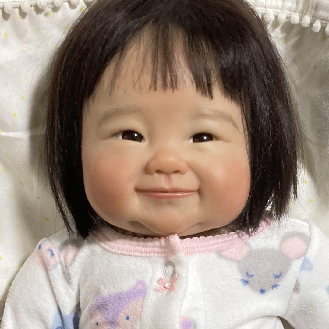 アマラキット 可愛い日本人顔 アジア リボーンドール 新生児 赤ちゃん 